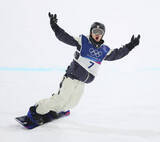 「【五輪】スノボHP男子決勝　初出場１９歳で銅メダルの山田琉聖「本当にギリギリだったんですけど、ちゃんと結果出せたっていうのはすごい良かった」」の画像1