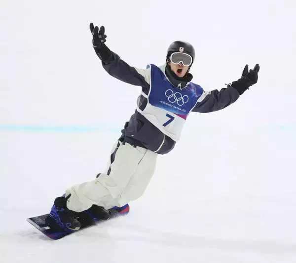 【五輪】スノボHP男子決勝　初出場１９歳で銅メダルの山田琉聖「本当にギリギリだったんですけど、ちゃんと結果出せたっていうのはすごい良かった」