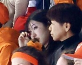 【五輪】妻・吉田夕梨花も観客席で感極まる　新濱立也、日本勢最高の６位入賞…スピードスケート男子５００M