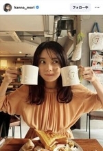 「ご飯ちゃんと食べてる？」森カンナ、モリモリ食べるカットに反響！