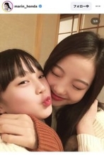 本田真凜さん、妹・紗来の誕生日に幼少期のお宝ショット大公開「可愛すぎる姉妹」