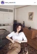 めるる、白Ｔコーデに「かわいすぎる」「世界一」「大人になったな～」