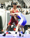 「【レスリング】パリ五輪金の文田健一郎が復帰し、決勝進出　会場に駆けつけた長女から「パパ頑張れー」の声　「レスリングをやっていて良かったなと思う瞬間」」の画像1