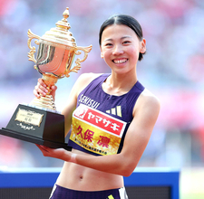 久保凛が涙の３連覇　初のアジア大会代表入り決める…陸上日本選手権女子８００M決勝
