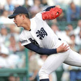 「【甲子園】鳴門渦潮は３回戦進出ならず　大黒柱の西村大輝、この夏９８０球の熱投も序盤に連打浴びる　森恭仁監督「後半はパーフェクトに近かった」エースねぎらう」の画像1