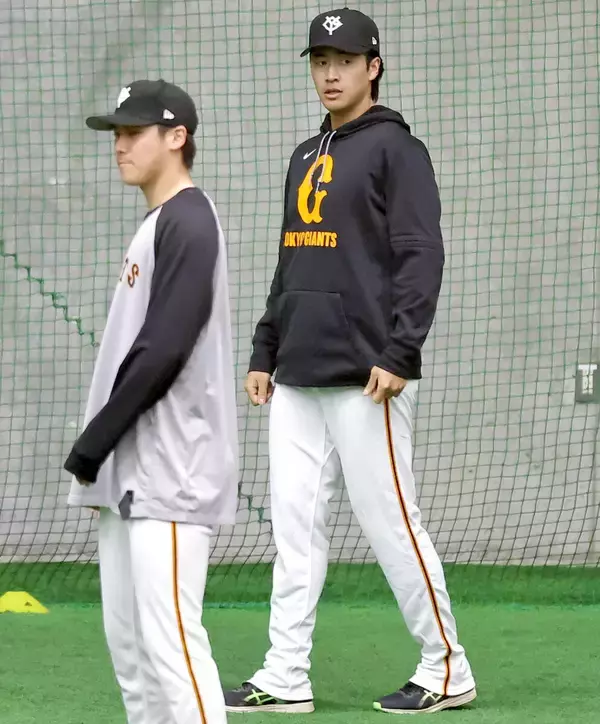 【巨人】西舘勇陽が故障班に合流　キャンプ１軍完走も