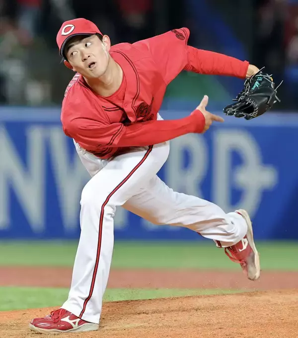 「【広島】逆転サヨナラ負けでプロ初先発の岡本駿の白星が消滅　森浦大輔が９回に逆転許す」の画像