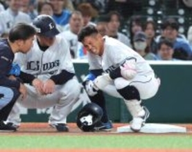 【西武】桑原将志が左足負傷か　走塁中に痛め、顔しかめて交代　打率３割超の１番離脱なら大きな痛手
