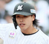 「【ロッテ】小川龍成が値千金のタイムリー　逆方向への左翼線二塁打で２点差に詰め寄る」の画像1