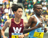「関東学生陸上男子１部５０００Ｍ２位の早大・鈴木琉胤が増子陽太らルーキーを称賛「化け物級に強い」」の画像1