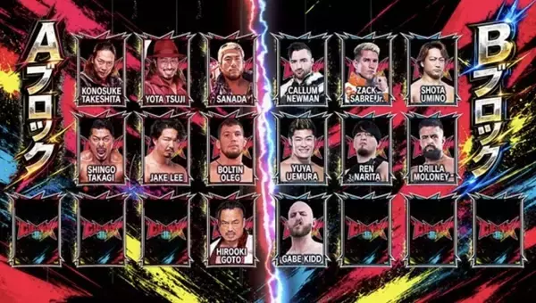 新日本プロレス「Ｇ１」参加選手決定…残り４枠は６・２３＆７・６後楽園ホールで出場者決定戦