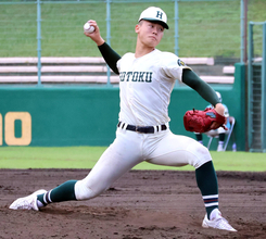 【高校野球】報徳学園・谷口哲聖　４戦連続完封で堂々の５３イニング連続無失点「甲子園に連れて行く責任がある」　チームは今秋７６イニング無失点