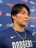 「ドジャース山本由伸、米国ラス投３回２失点４Ｋで次回登板ＷＢＣ台湾戦「すごく楽しみ」…まさか先頭弾被弾「アバウトめな投球になった」」の画像1