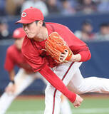 「【広島】開幕候補２人が無失点投球で“競演”　床田が２回無安打、森下は３回１安打２Ｋ　開幕まで３週間余り」の画像1