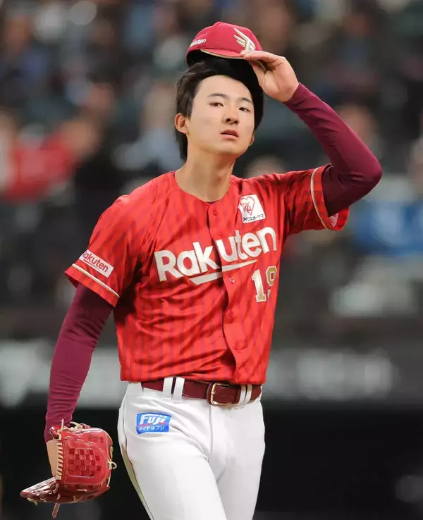 【楽天】 荘司康誠「僕の責任」７回３失点、１０Ｋも開幕４戦４勝ならず　チームは２連敗