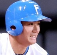 【日本ハム】ドラ３・大塚瑠晏がプロ１号「迷わずいきました」代打で登場　マチャドの１５７キロを右翼席へ　痛恨逆転負け新庄監督も「あのホームランで少し収まった」