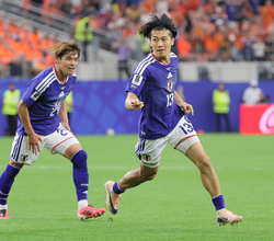 【Ｗ杯】北中米大会の日本第１号は中村敬斗　オランダ戦後半に衝撃の同点弾