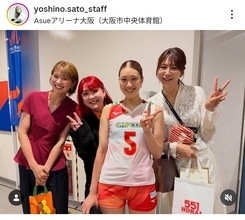 「みんな素敵」「オシャレでかわいい」バレー日本代表・佐藤淑乃のオフショット！「美しくて…」「女神様」