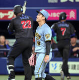 「【阪神】先発・伊原陵人が５回１失点で降板…攻撃陣は柳裕也の前に６回まで無安打」の画像1