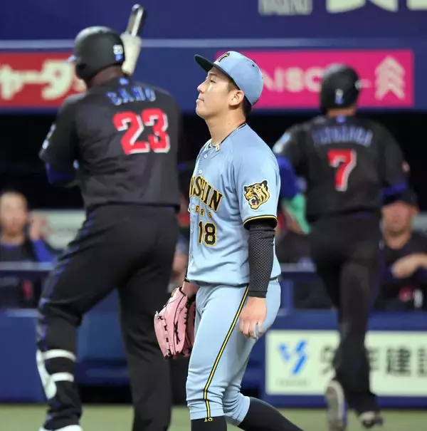 【阪神】先発・伊原陵人が５回１失点で降板…攻撃陣は柳裕也の前に６回まで無安打