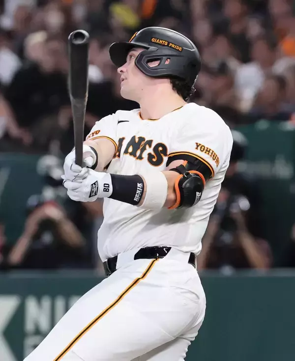 【巨人】“虎キラー”ダルベックが高橋遥人から反撃の２０号ソロ　助っ人の阪神戦９本塁打は球団最多記録