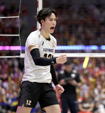 【バレー男子】日本、ロス五輪王手まであと１セット！　韓国戦２セット連取  高橋藍が時速１１９キロ剛速球サービスＡ、フェイクセットのトス　日本が２セット連取…アジア選手権準決勝