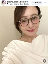 美人化が止まらない！大沢あかねに「ドキドキしてしまった」鎖骨チラリ「いい女」「美人過ぎる」３児のママ