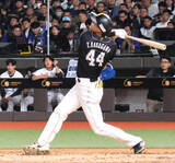 「【ソフトバンク】笹川吉康が完璧な一発「最高の結果」　打った瞬間、打球見る必要なし　侍ジャパン戦に続き台湾からも豪快弾」の画像1