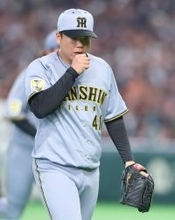 【阪神】村上頌樹、先頭被弾　巨人・キャベッジに直球を右翼席へ