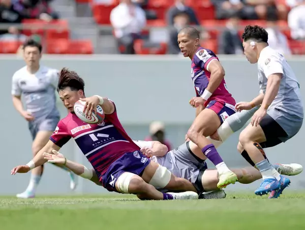 花園近鉄ライナーズ、９トライ大勝で首位堅守　ホームで釜石シーウェイブスにリベンジ