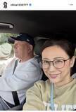 「元プロ野球大物の美人妻　夫が運転する車でドライブデート！「かっこいい」「ラブラブ」モデルの千早が報告」の画像1