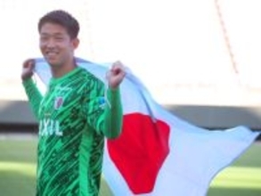 【Ｗ杯】ＧＫ早川友基が初選出「ホッとした」「試合に出て…」…鹿島からは通算１６人目のＷ杯代表、出場へ