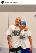 山本美憂　顔から流血する長男・山本アーセンと２ショット「He’s my hero」モデルの美形娘も話題