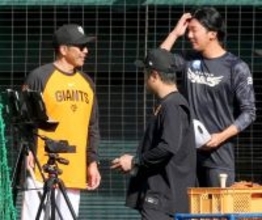 【巨人】岸田行倫、泉口友汰ら巨人ナインが昨季までの同僚右腕と再会