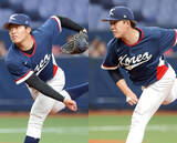 「【ＷＢＣ】独立リーグの元広島・小林樹斗と石井康輝が韓国を救う　指揮官「彼らが守った勝利は次につながる」」の画像1