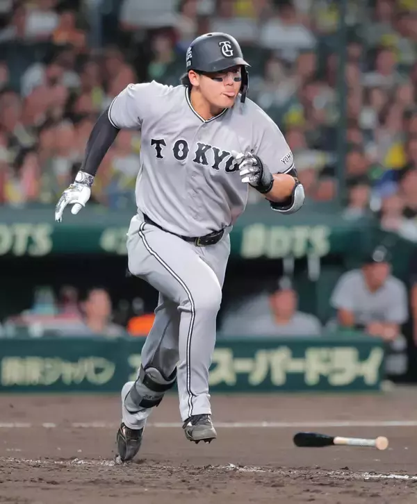 【巨人】石塚裕惺が甲子園初安打　才木から聖地騒然の大ファウルも　約３か月ぶりの今季２安打目