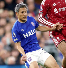 イプスウィッチ前田大然　３試合連続ベンチスタートを指揮官が説明「その試合に適した選手を選んでいる」　後半２９分からプレー　試合は０－１で敗戦