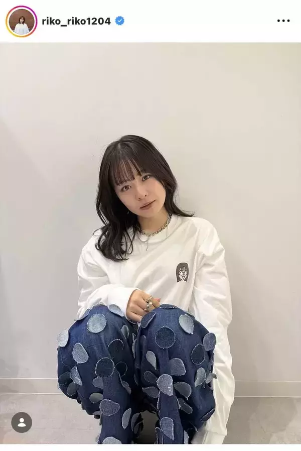 莉子、イベント開催で「胸がいっぱいでした。。」自身の似顔絵入りトップスを着用し「可愛すぎるーー」