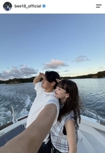 Ｗ杯日本代表・上田綺世「僕の原動力は家族です」モデル美人妻と＆娘と密着「幸せそう」「ベビちゃんかわゆい」「推し夫婦」