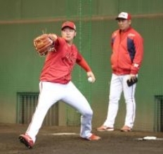 【広島】床田寛樹、異例の“オール直球”ブルペンで存在感　日南キャンプで自己最多１５０球の熱投