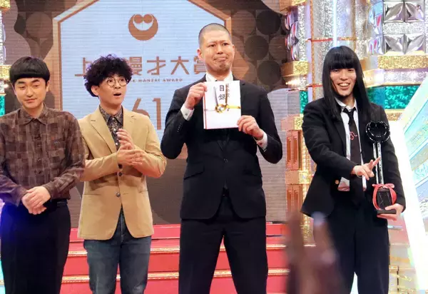 「金属バット」が「たくろう」上回り上方漫才大賞奨励賞　アウトローなネタでＭ―１王者を圧倒