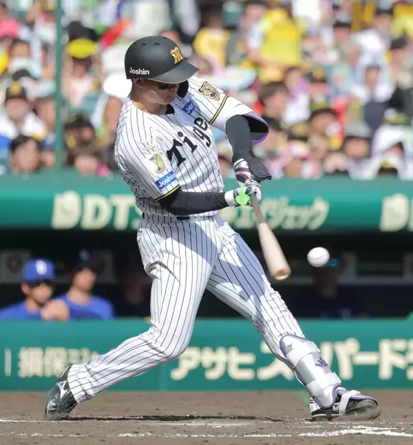 【阪神】森下翔太が２安打２打点の大暴れ！中日に開幕５連勝は８８年ぶり３度目、球団タイ記録