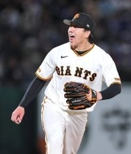 【巨人】大勢、８回に登板し１回０封…１軍昇格の小林誠司とコンビ