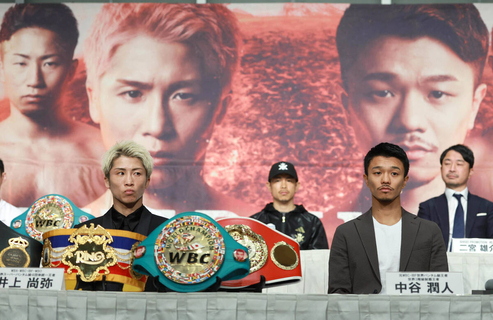 【ボクシング】井上尚弥「戦う姿を目に焼き付けて」中谷潤人との５・２東京ドーム決戦へ会見「人生かけてやってきた」