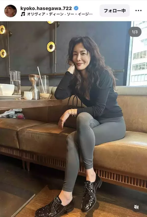 ４７歳・長谷川京子、スタイルくっきり！ラフなファッションも「マジで美し過ぎる！」「素敵です」