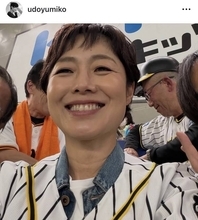 「めっちゃチケット取れないっ」虎党・有働由美子アナ、念願の観戦にごきげん！「立石くんの活躍見られて感涙」