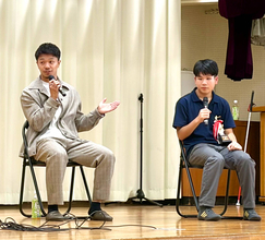 【ボクシング】中谷潤人、井上尚弥戦で初黒星も「負けほど得られるものはない」中学３年生に「無限の可能性を信じて」とメッセージ…相模原で福祉授業