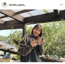 元プロ野球監督の妻・緒方かな子、美人娘＆愛犬とのショットに「仲良しなのが何より」「微笑ましいお写真」