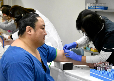 十両・佐田の海が熊本・菊池市の「ふるさと応援大使」に就任　「温泉の質が良く、体を休めるにはとても良い」魅力を熱弁