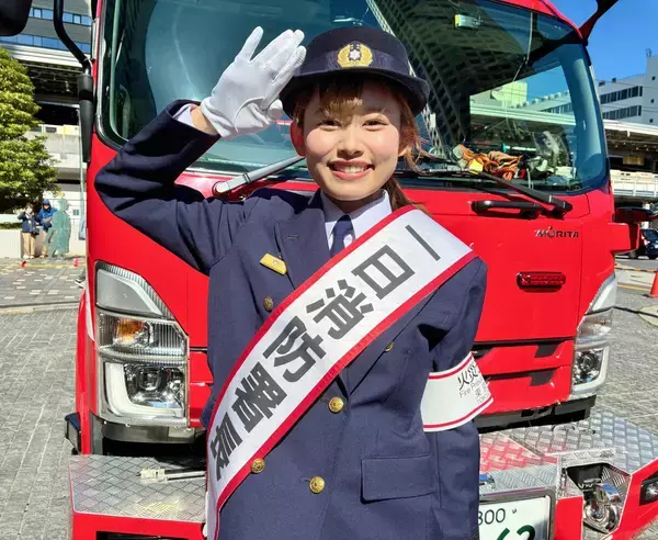 王様のブランチのゆめてぃ・畠中夢叶が一日消防署長「私の指示でたくさんの人が動くなんて･･･｣